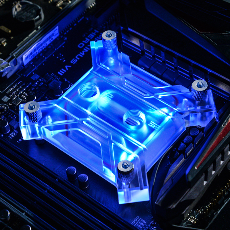 CPU Water Cooling Block C27 Bottom Plate Intel Computer